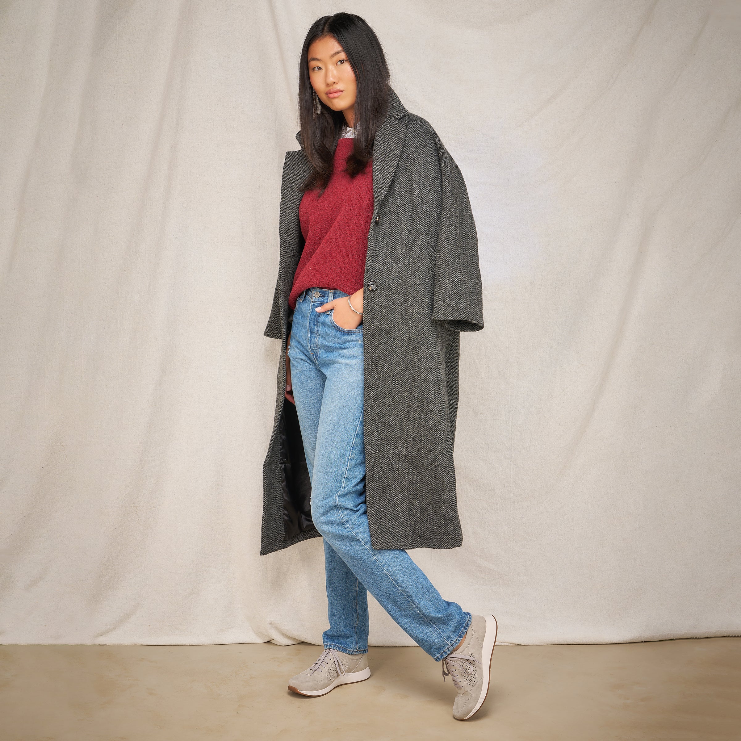 Catie Grey Suede - Image 2