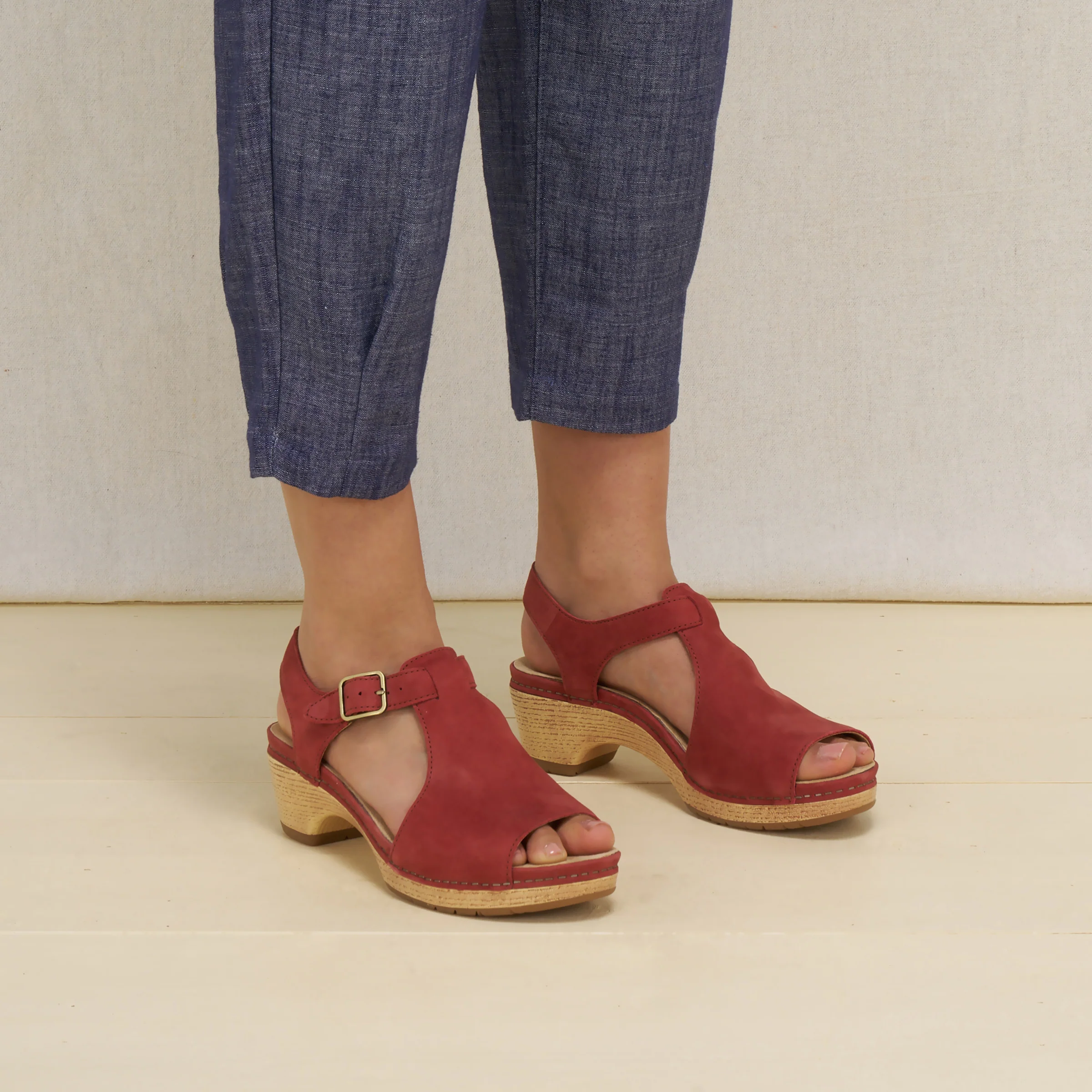Laverne Paprika Nubuck - Image 2